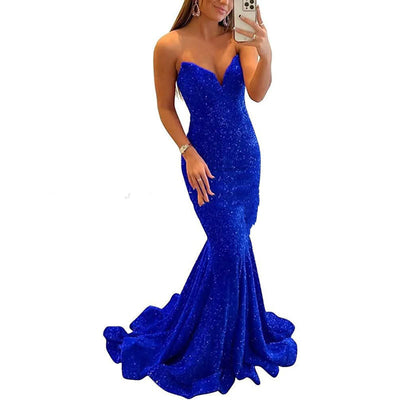 Women Formal  Long Prom Party Gowns