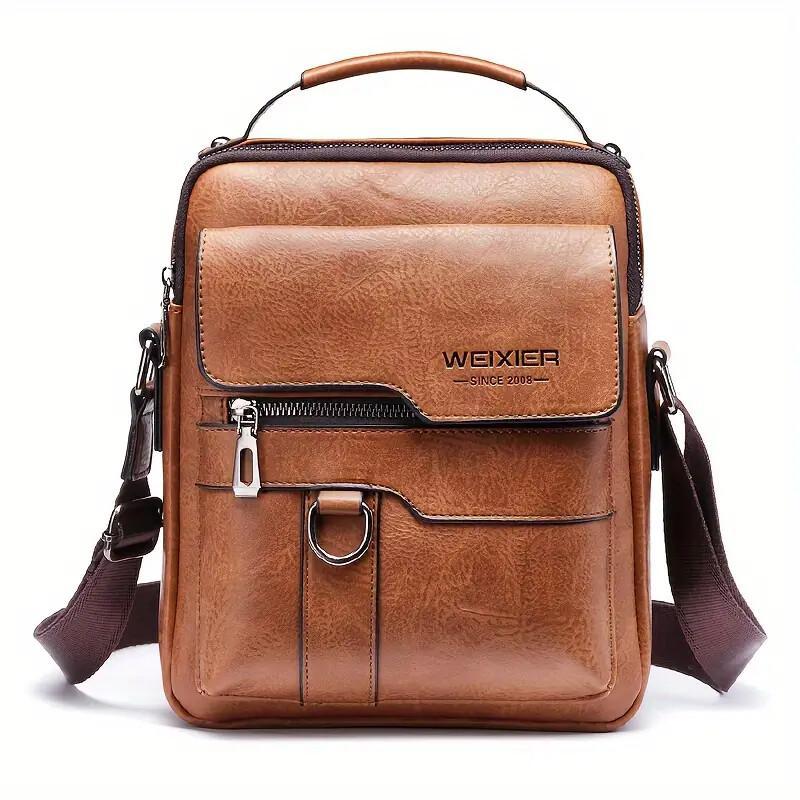 Unisex Shoulder Bags, Waist Bags, Men'S Crossbody Bags, Single Shoulder Bags, Casual And Simple Retro Men'S Bags, Fashionable And Trendy Bags, Textured Commuting Bags, New Business Men'S Bags