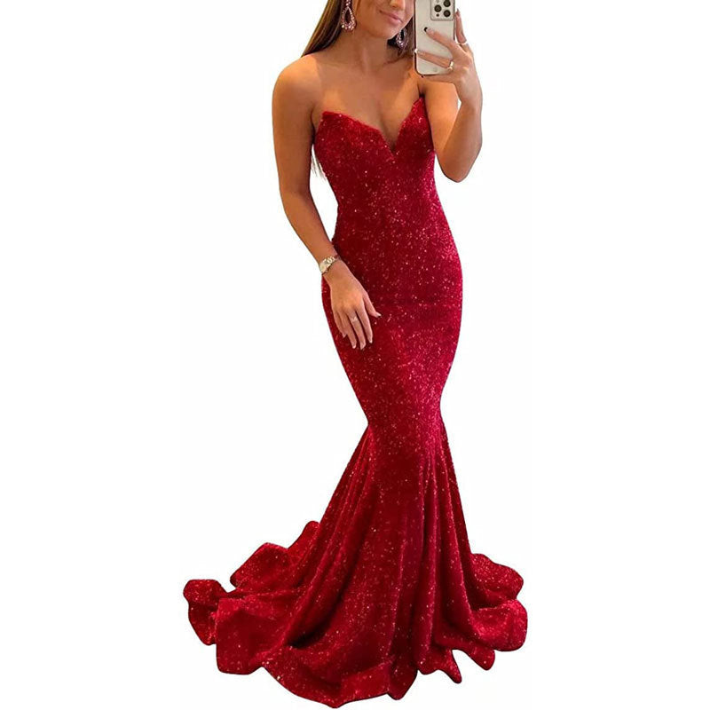 Women Formal  Long Prom Party Gowns