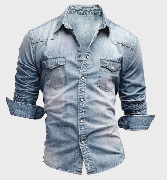 Men Shirt Brand Male Long Sleeve Shirts Casual