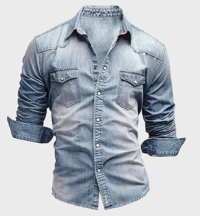 Men Shirt Brand Male Long Sleeve Shirts Casual