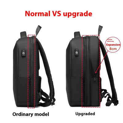 Men's Backpack Security Lock Backpack Business