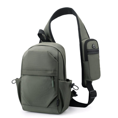 Men's Backpack Oxford Cloth Shoulder Chest Bag