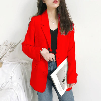 Autumn Suit Jacket British Style Women