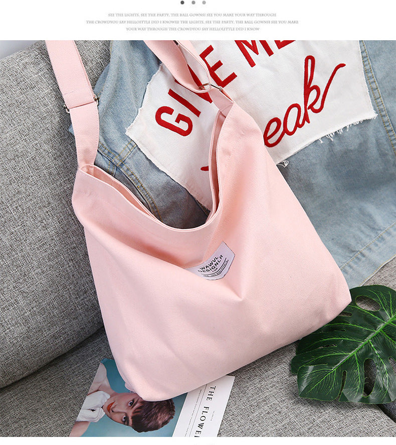 Korean Style Letter Shoulder Class Bag