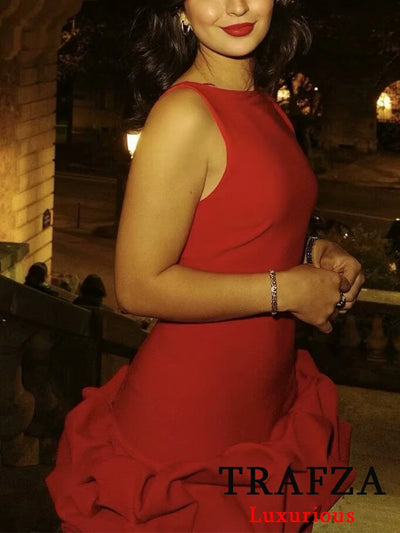 Sexy Chic Red Women Dress