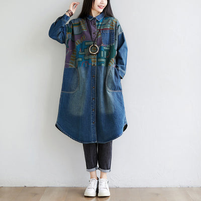 Women's Fashion Wash Vintage Denim Jacket