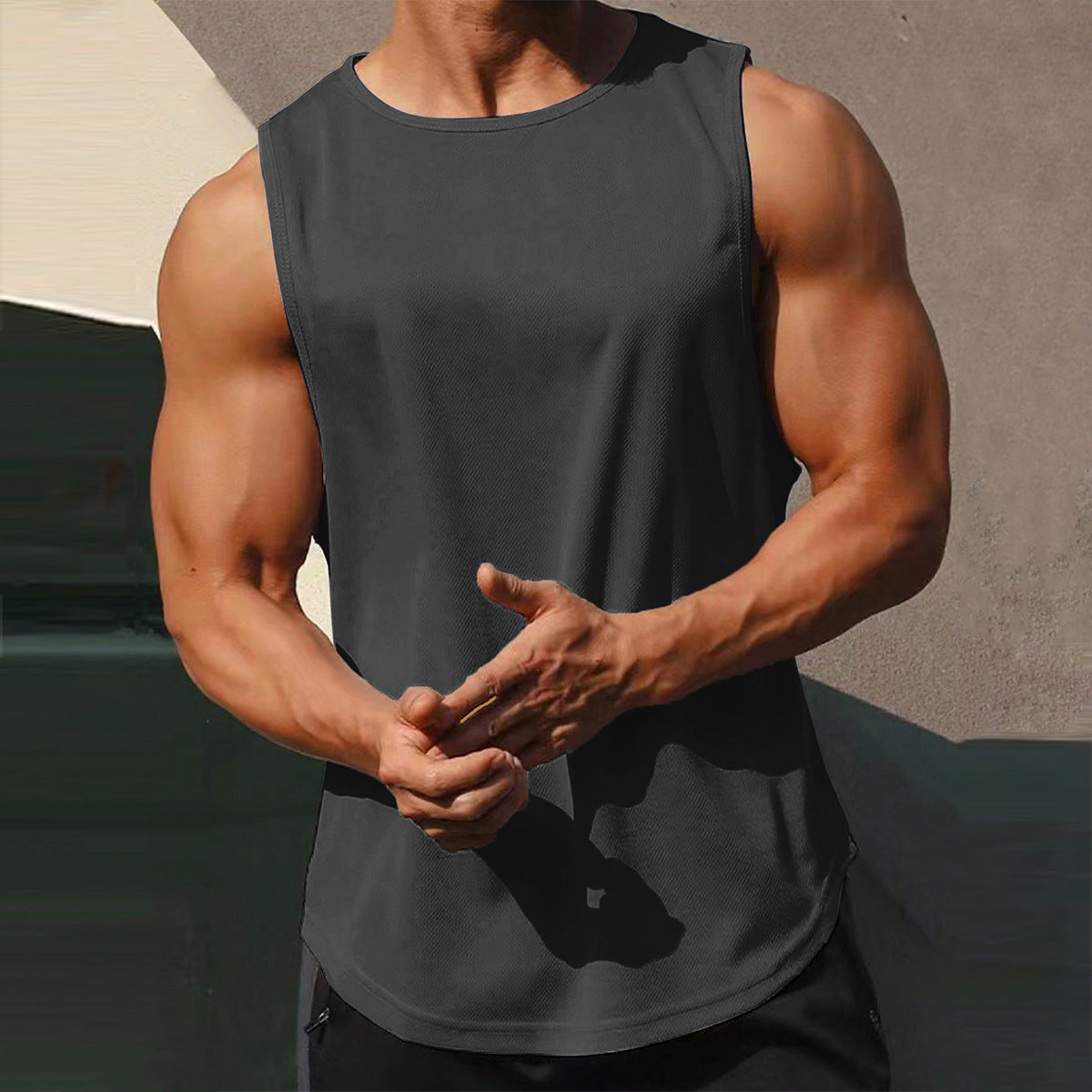 Men's Summer Loose Breathable Quick-drying Sleeveless Vest