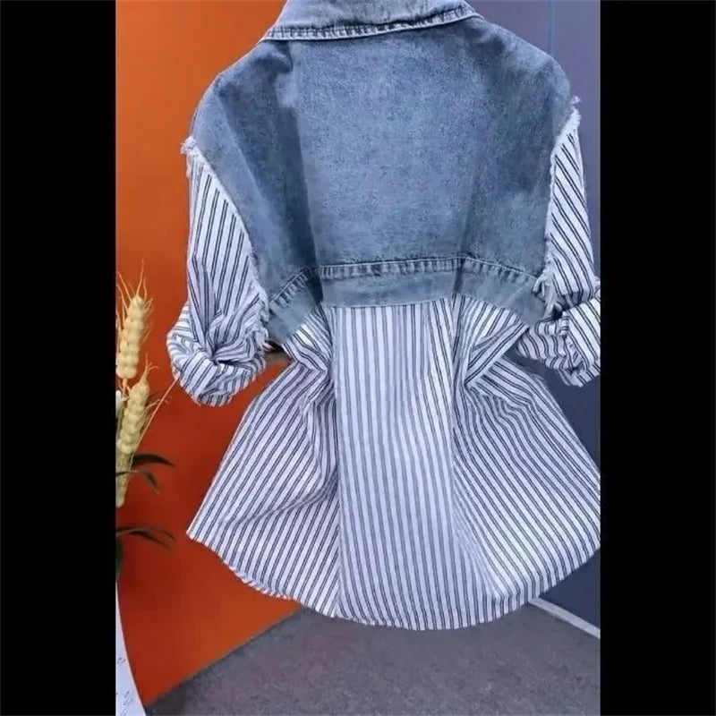 Women Denim Jacket Tops