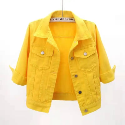 Women Denim Jacket Spring Tops