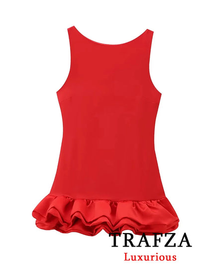 Sexy Chic Red Women Dress