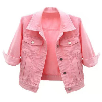 Women Denim Jacket Spring Tops