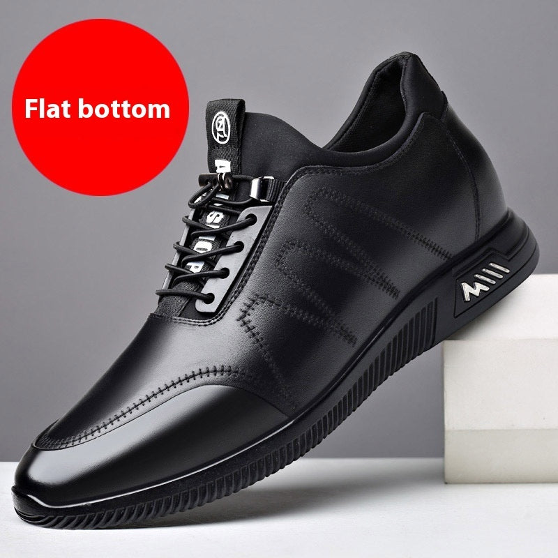 Soft Bottom Casual Youth Dating Leather Shoes