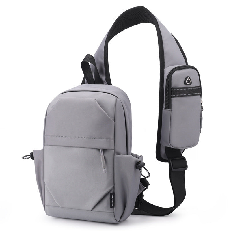 Men's Backpack Oxford Cloth Shoulder Chest Bag