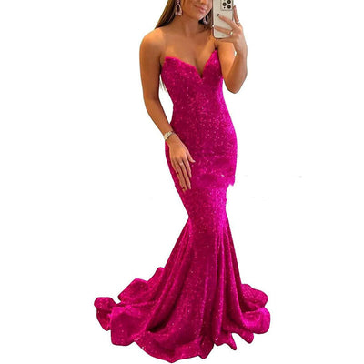 Women Formal Sexy Long Prom Party Gowns